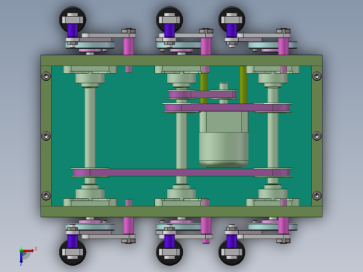 步行四边形机械人（全部结清）俯视缩略图