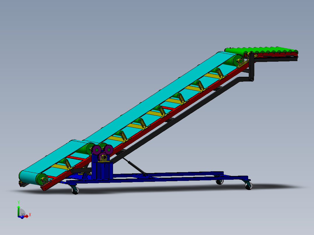 装卸用带式输送机