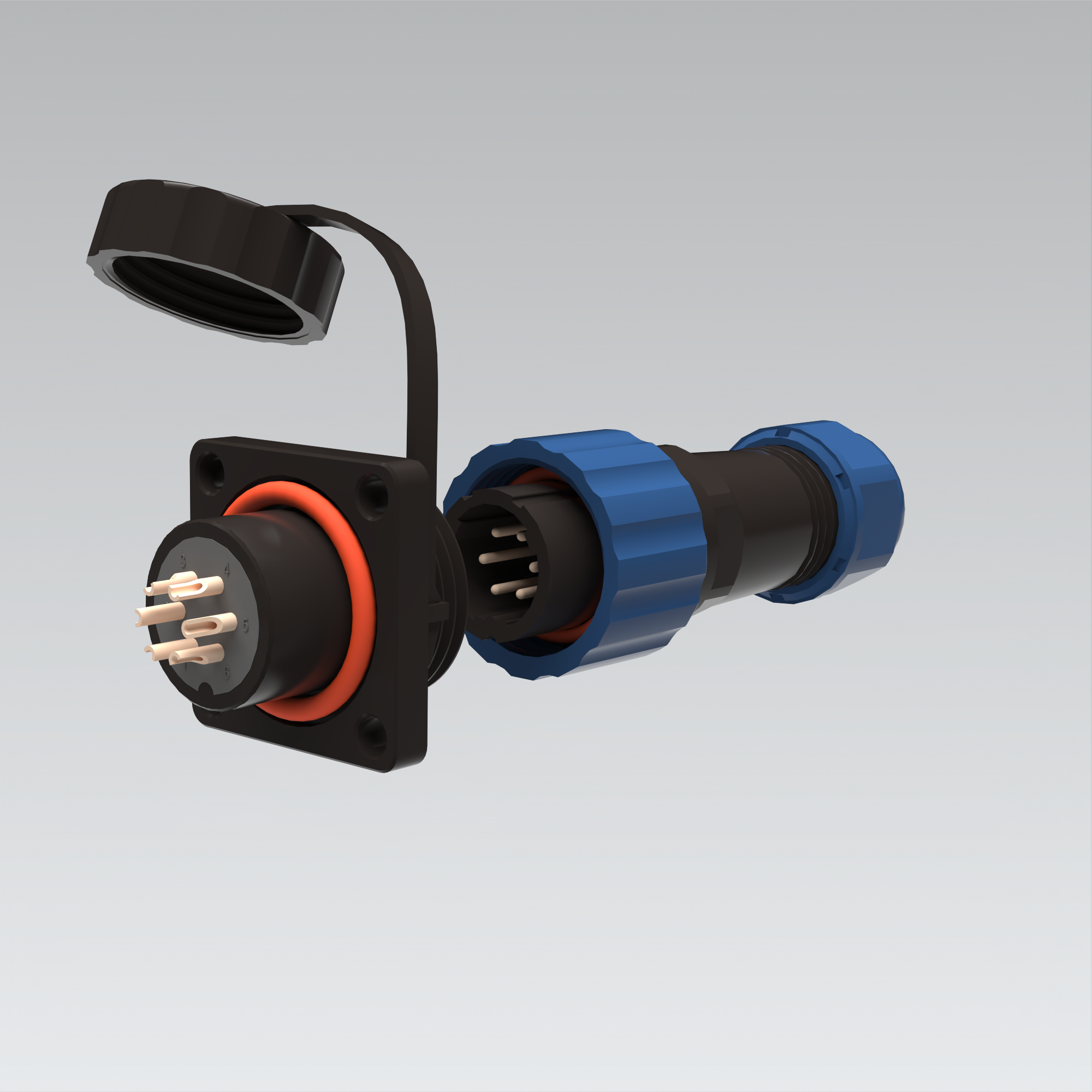 SP16防水连接器