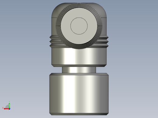 基恩士PX-10C(P)_connector_3_kc图纸模型后视缩略图