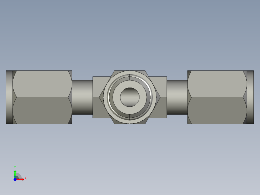 卡套式工业通用硬管接头4_s5bu-s前视缩略图