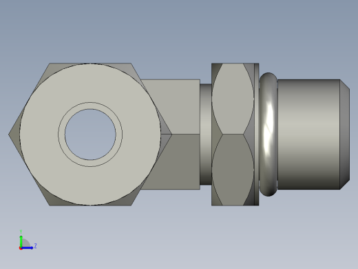 卡套式工业通用硬管接头4_s5bu-s左视缩略图