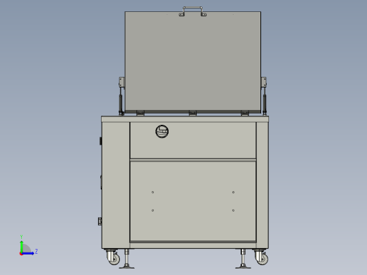 高压管件清洗设备左视缩略图
