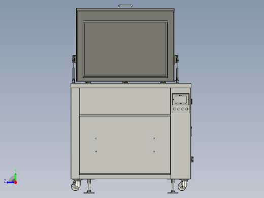高压管件清洗设备右视缩略图