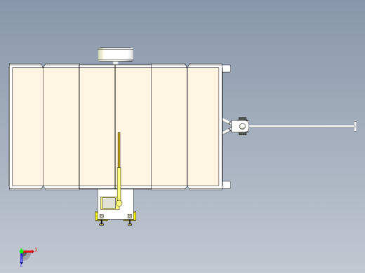 仓库推车俯视缩略图
