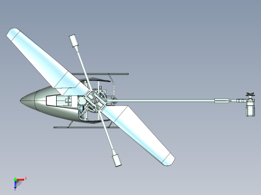 V911遥控直升机模型俯视缩略图