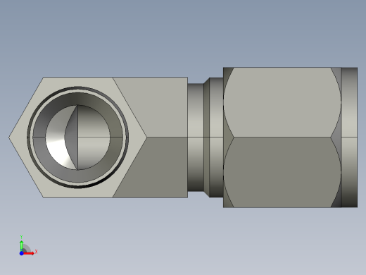 卡套式工业通用硬管接头8_cbu-s前视缩略图