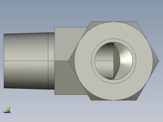卡套式工业通用硬管接头8_cbu-s右视缩略图