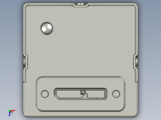 大恒相机镜头Daheng_MER-U3-L_3D_Drawing (1)多系列图纸俯视缩略图