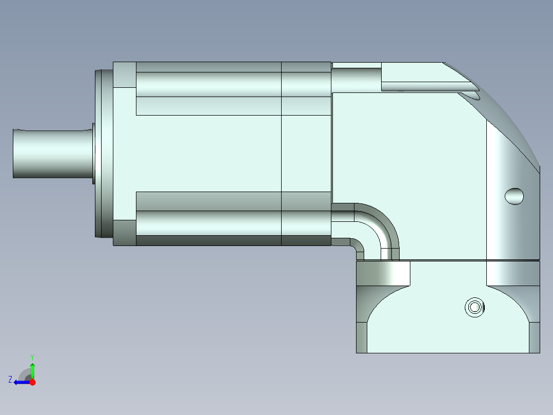 直齿ZPLX120-L3 22-110-145-M8.stp右视图