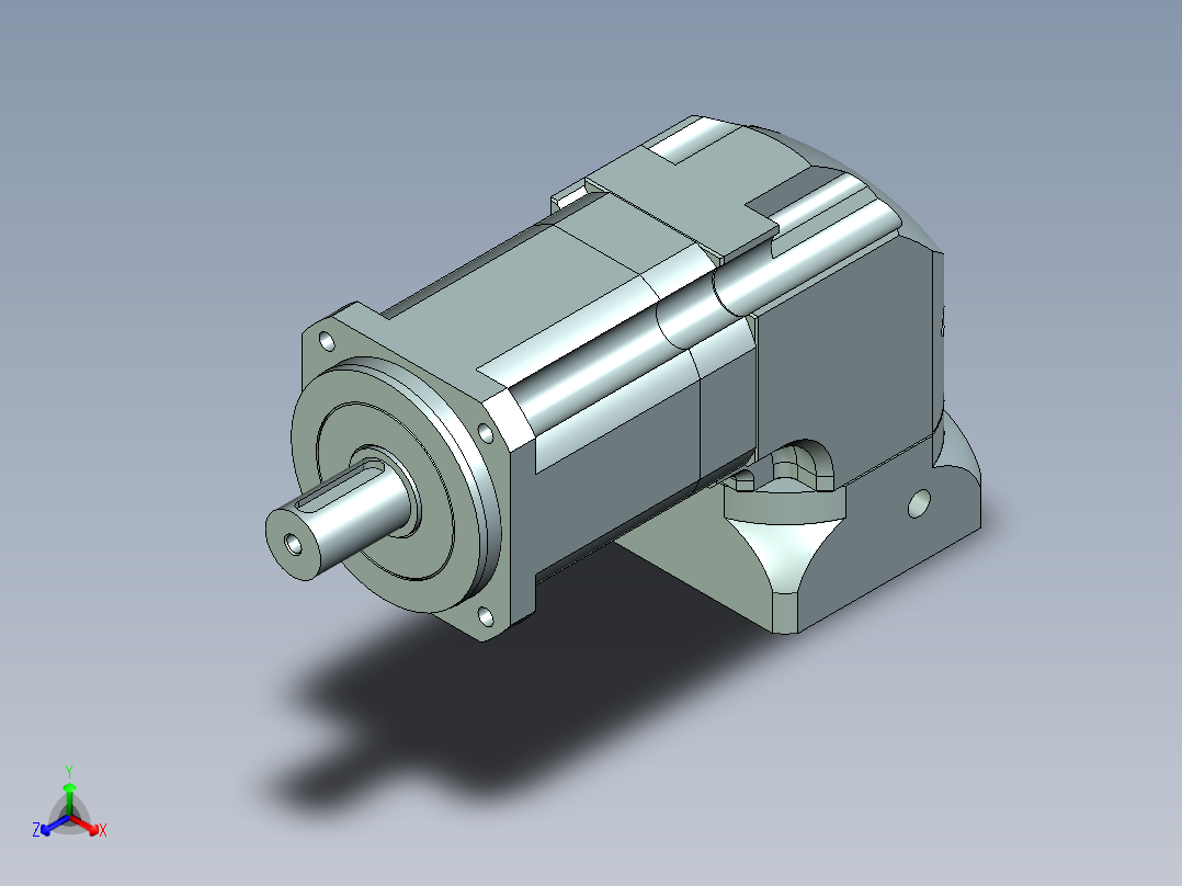 直齿ZPLX120-L3 22-110-145-M8.stp正等轴测图
