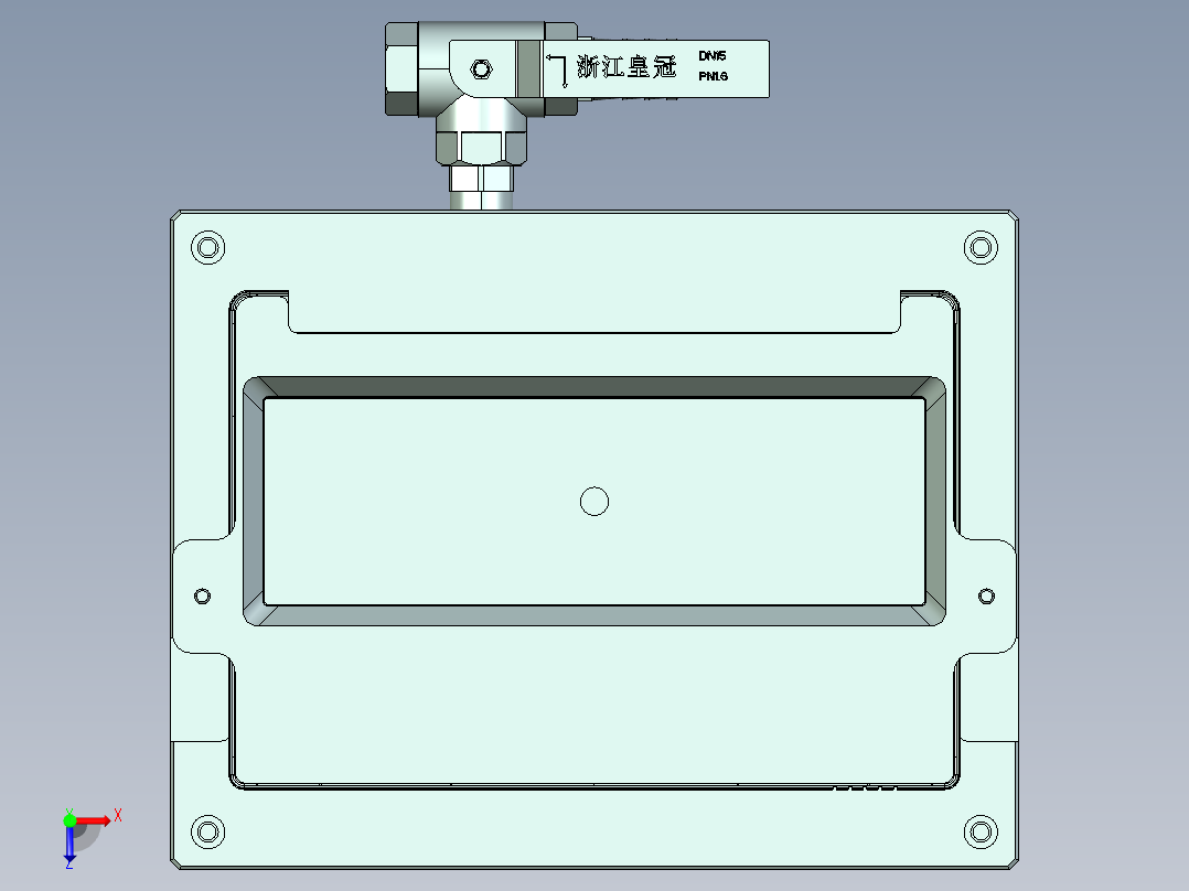 C15C-cnc2笔记本CNC工装夹具三维模型-0823俯视图