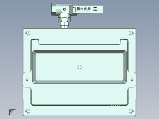 C15C-cnc2笔记本CNC工装夹具三维模型-0823俯视缩略图