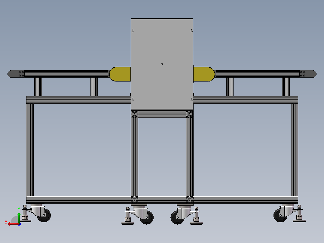 流水线自动称重机sw18可编辑后视图