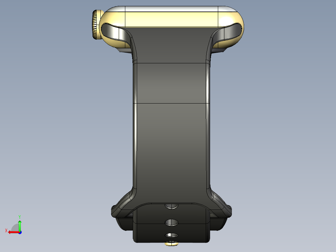 42mm苹果智能手表(多格式)外型后视图