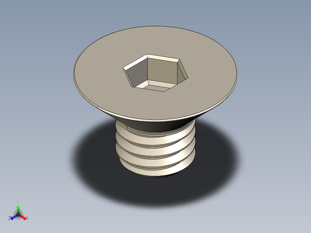 Screw_ISO_10642_M6x8_A2.STEP主视图