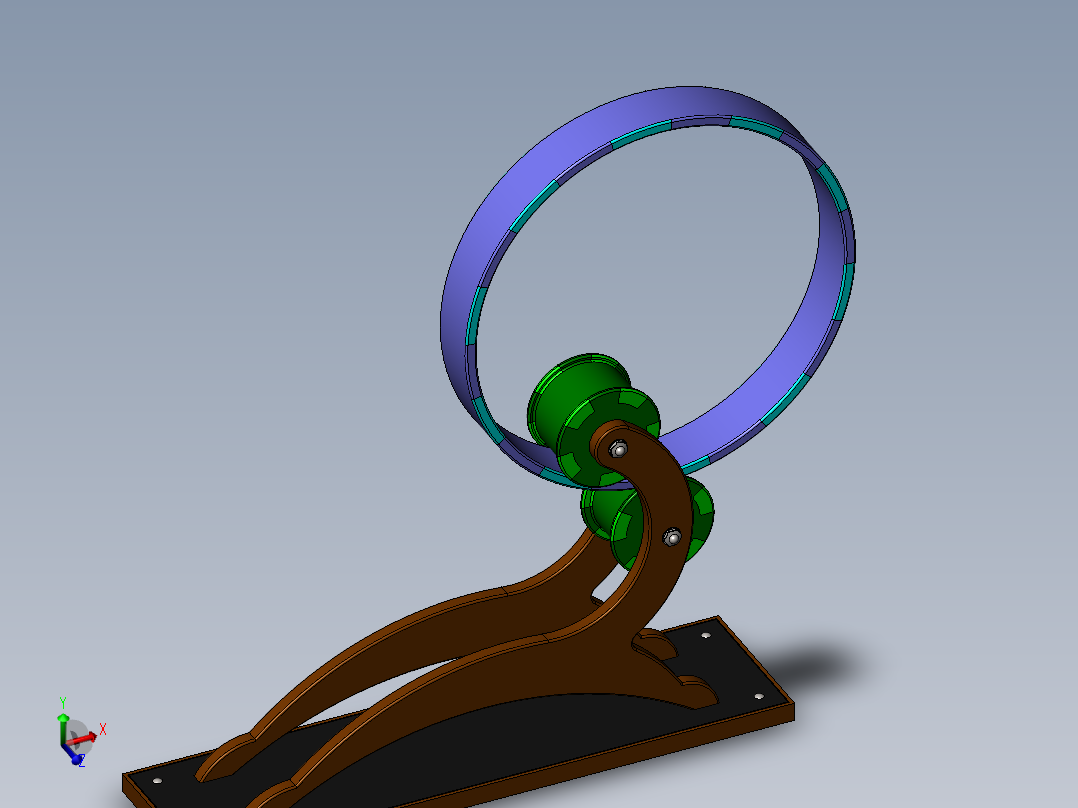 永动机(2)主视图