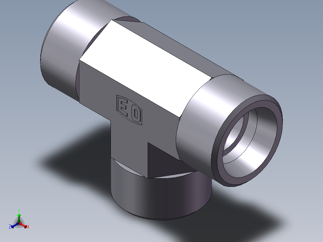 AC+AD 三通接头 T、AD-30