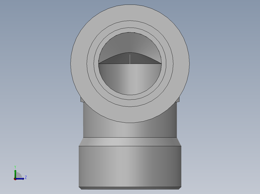 法兰接头、1DFL9-52-24左视图