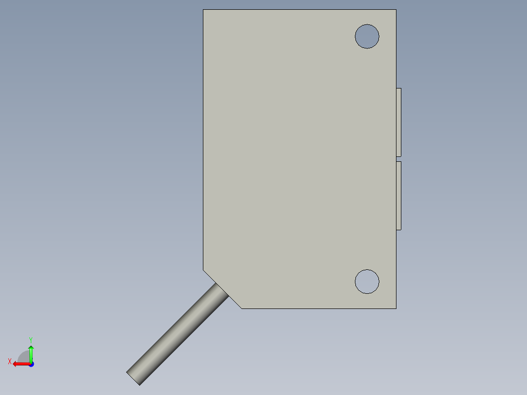 PZ-G102PKEYENCE后视图