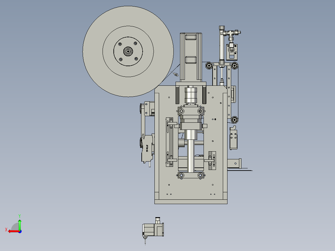 YLES040B-03单胶A后视图