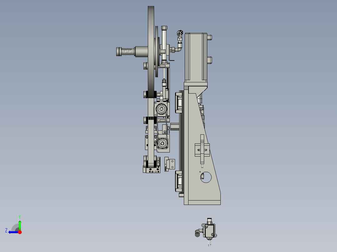 YLES040B-03单胶A右视图
