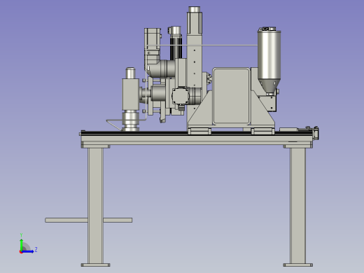 框架式伺服滚珠丝杆机构左视缩略图