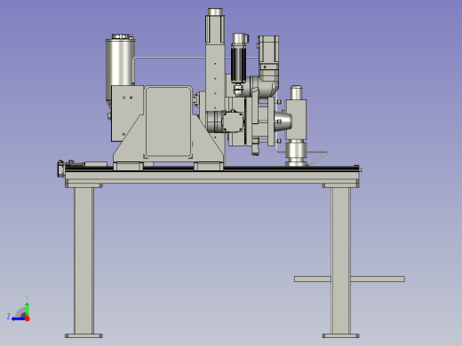 框架式伺服滚珠丝杆机构右视缩略图