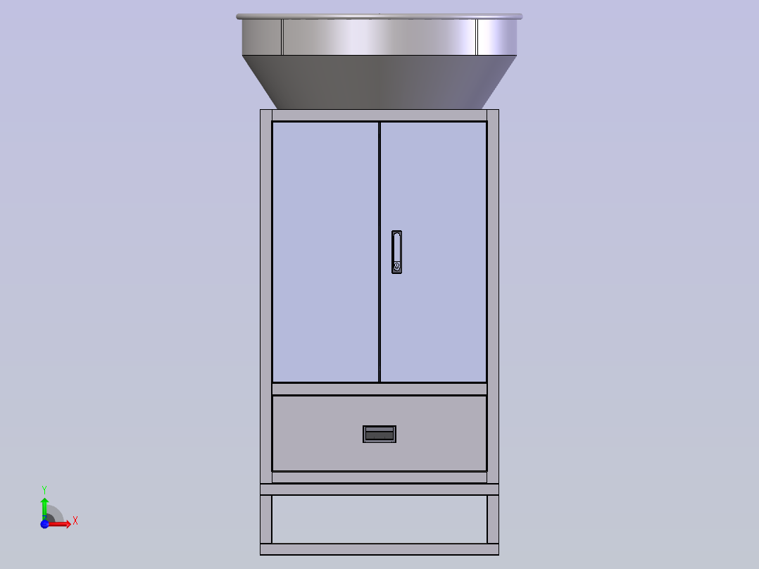 高空探测灯主视图