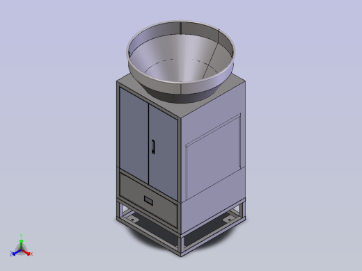 高空探测灯正等轴测缩略图