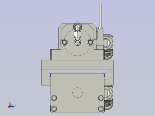 Z轴上下组件左视缩略图
