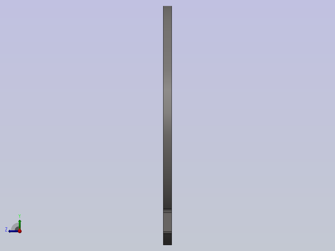 轴用弹性挡圈A型[35]右视图