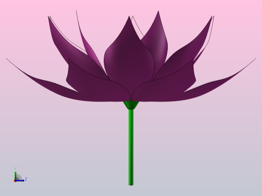 荷花-2010版左视缩略图