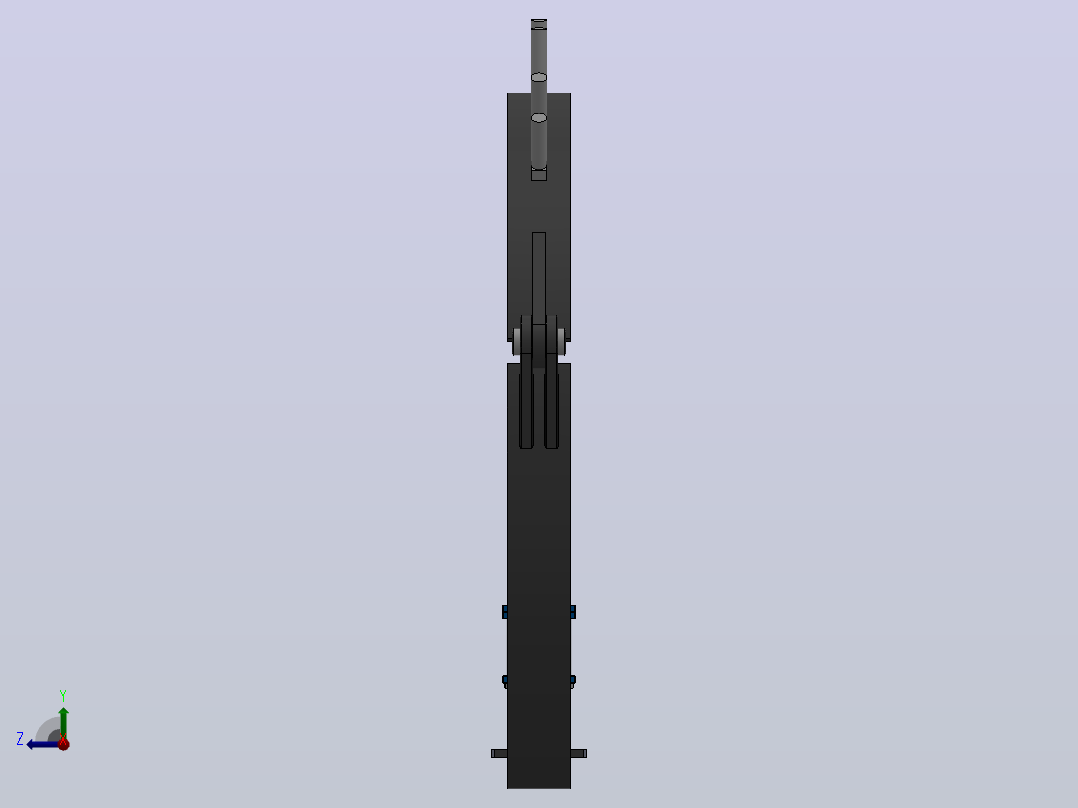 BB-DH系列带式制动器_BB2500-1000DH右视图