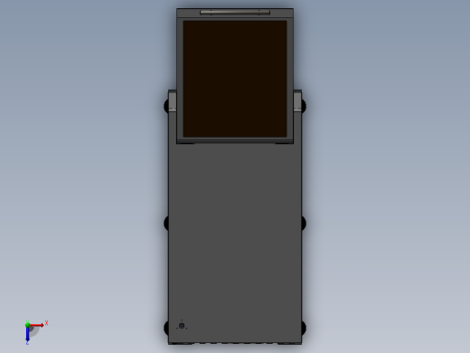 在线式PCB板CO2激光打标机俯视缩略图