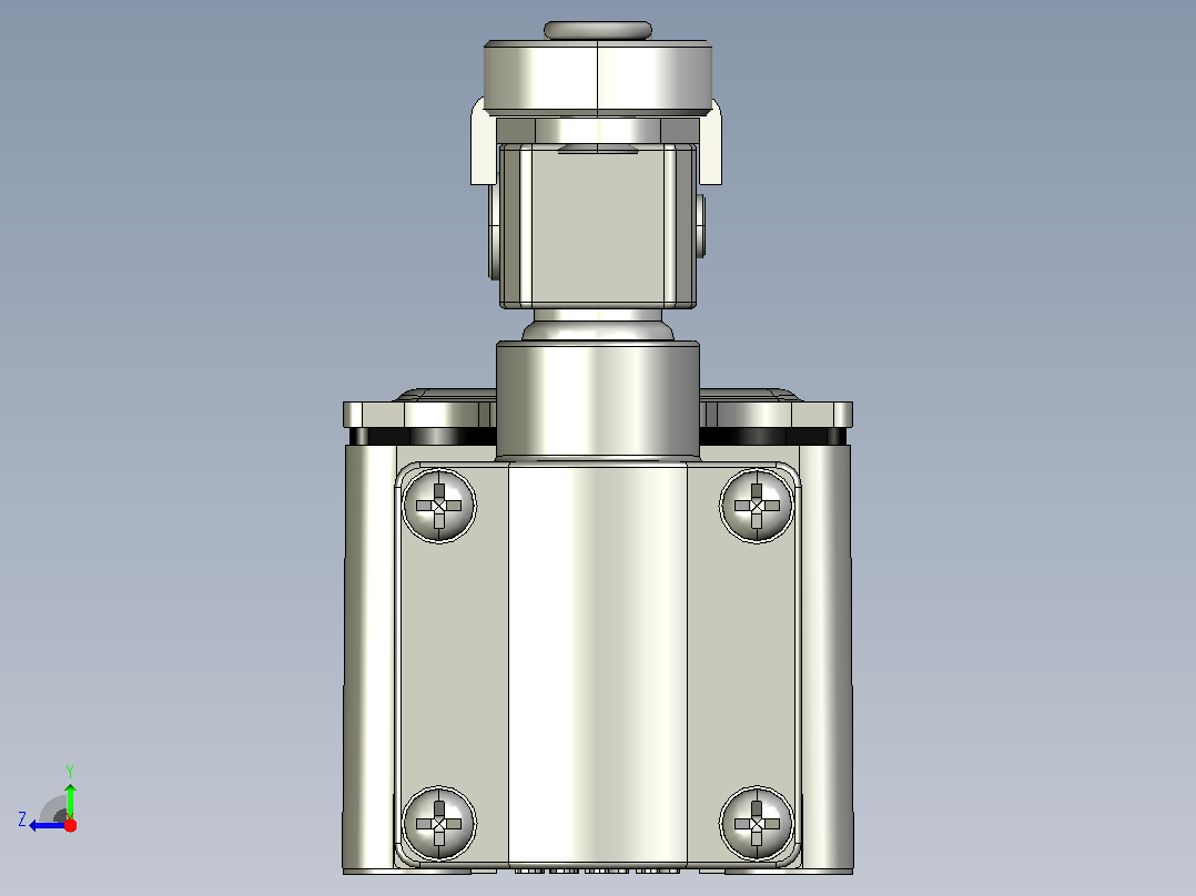 YBLX-K3_20S_T内六角行程开关三维模型202111右视图