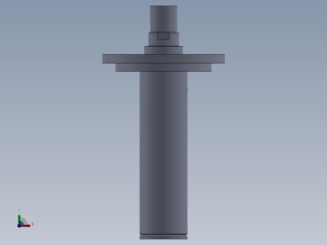 “伸缩液压缸（2级-flange-fixed-80-l-65-l-60-x-248x2-mm-1.snapshot.1主视图