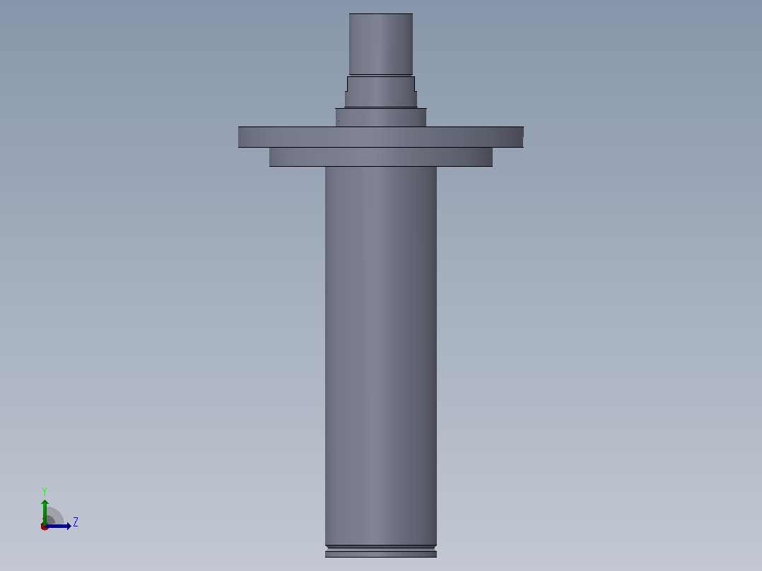 “伸缩液压缸（2级-flange-fixed-80-l-65-l-60-x-248x2-mm-1.snapshot.1左视图