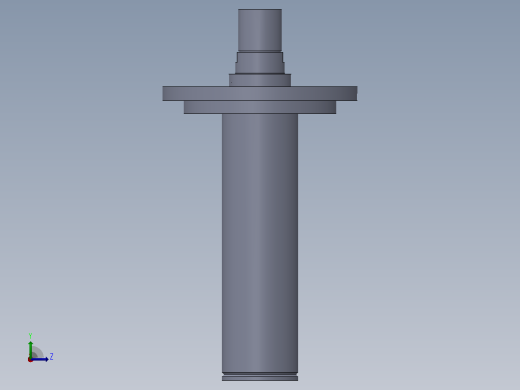 “伸缩液压缸（2级-flange-fixed-80-l-65-l-60-x-248x2-mm-1.snapshot.1左视缩略图