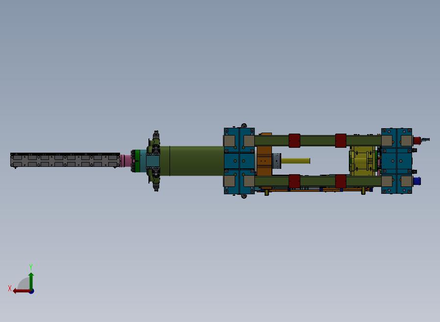 挤压机（流水线）后视图