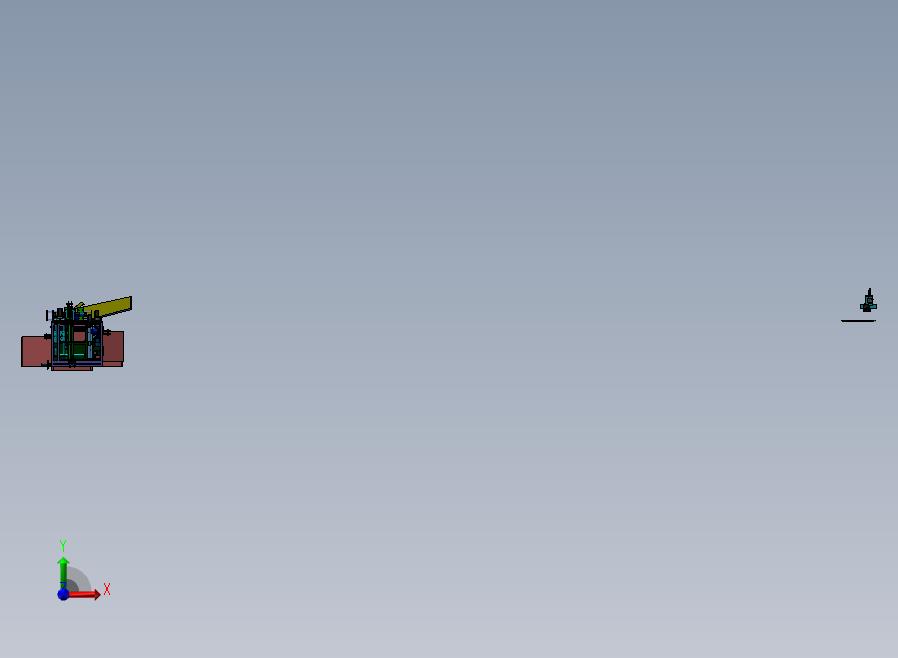 瓶状非标自动化组装生产线前视图