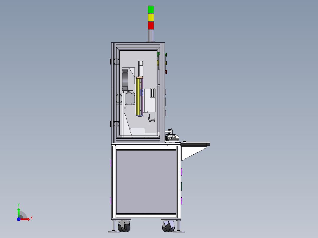 双工位手机外壳抛光机sw18可编辑前视图