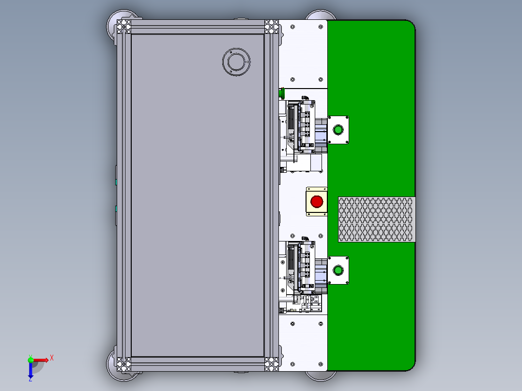 双工位手机外壳抛光机sw18可编辑俯视图