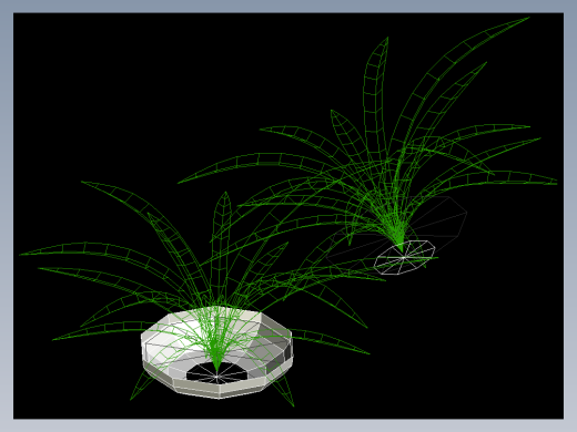 室内家具及植物三维模型四-HH021
