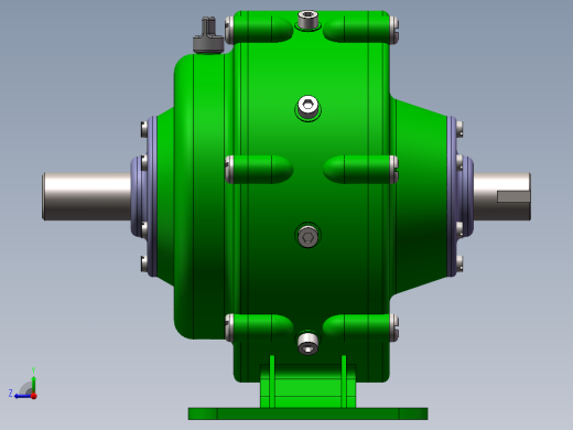 滚动活齿减速器右视缩略图