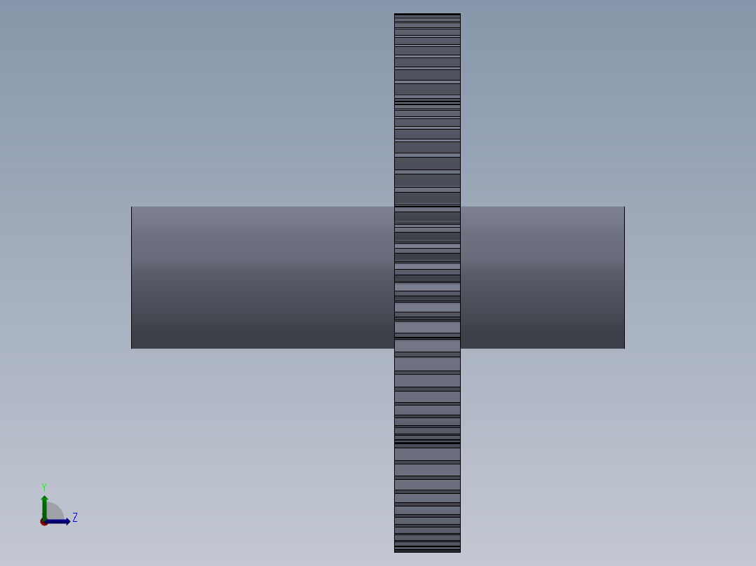 齿轮转动左视图