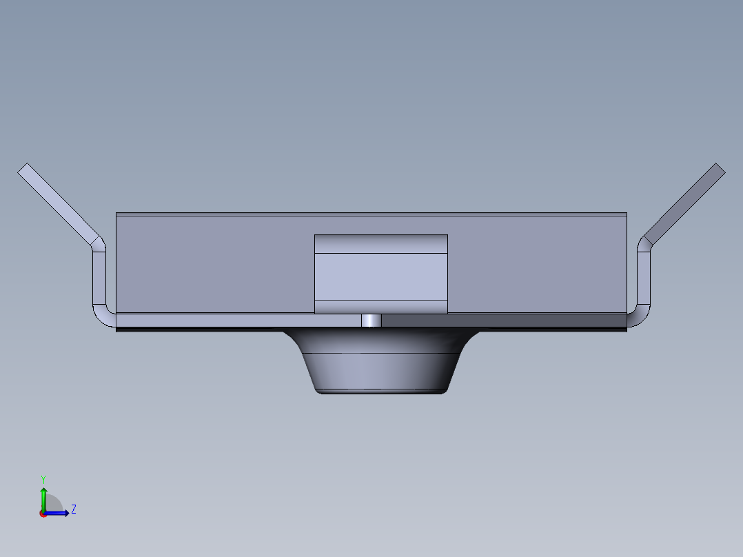 Solidworks练习作品左视图