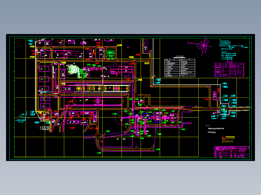 水泥粉磨新方案平面布置详图