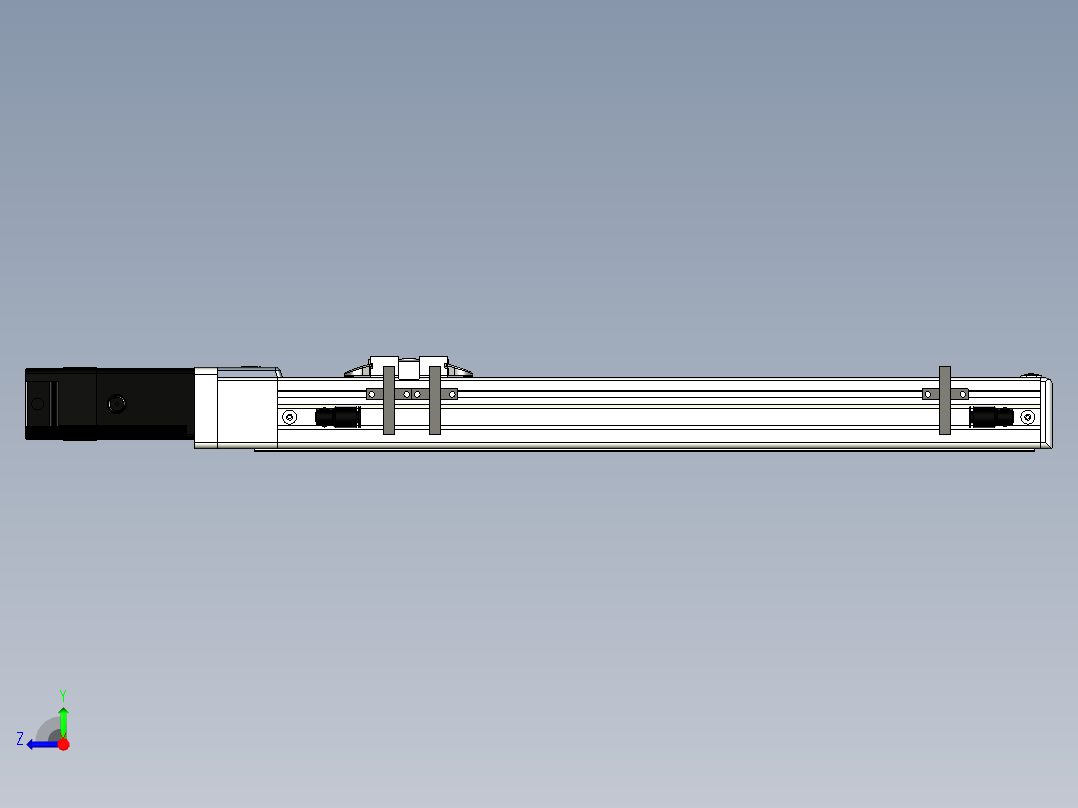 Toyo东佑达直线模组-ECH5-300-BC右视图