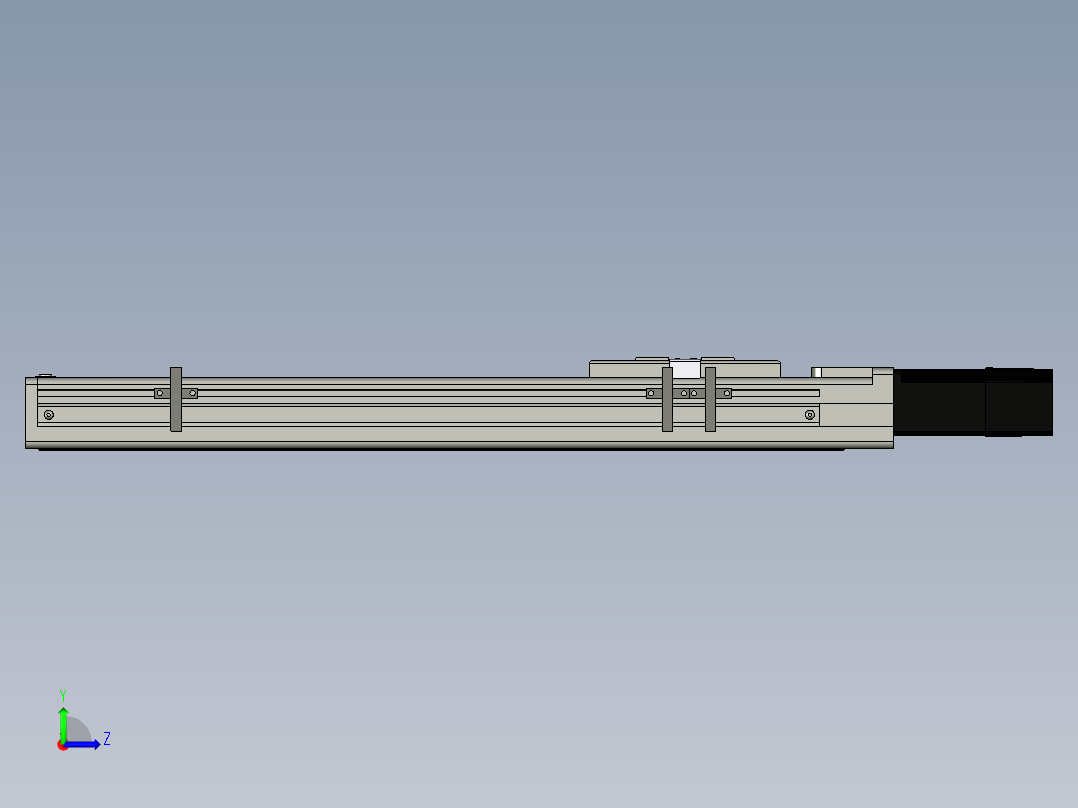 Toyo东佑达直线模组-ETH6-300-BC-反-M5左视图